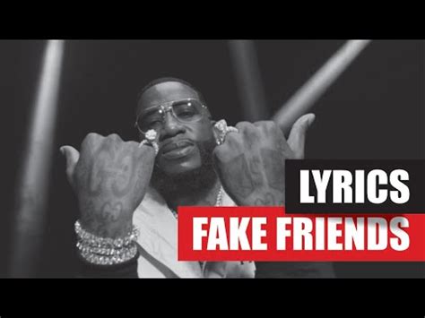 fake friends lyrics gucci mane|gucci mane facebook.